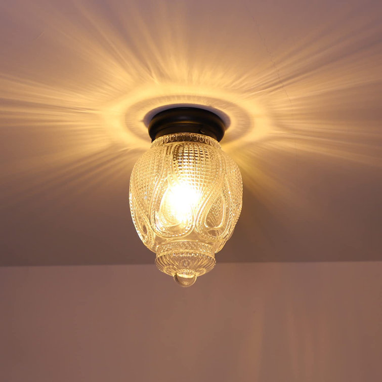 Shabby chic flush cheap mount lighting